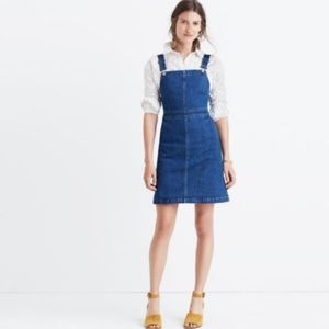 Madewell Hillview Denim Overall Dress